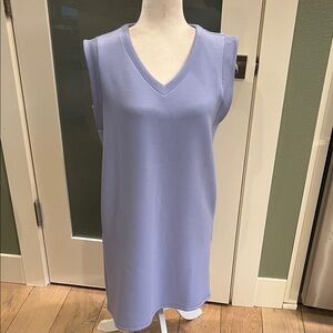 Talbots Lavender Sleeveless Dress